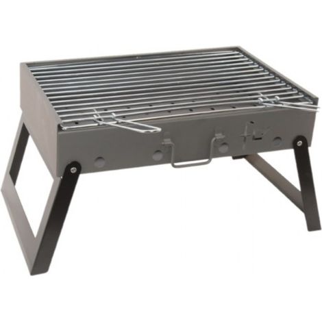 FPLUS barbacoa maleta plegable 500x300 , Flores Cortes - 33736 - Barbacoa Maleta Plegable Para Carbón Y Leña (1/4)