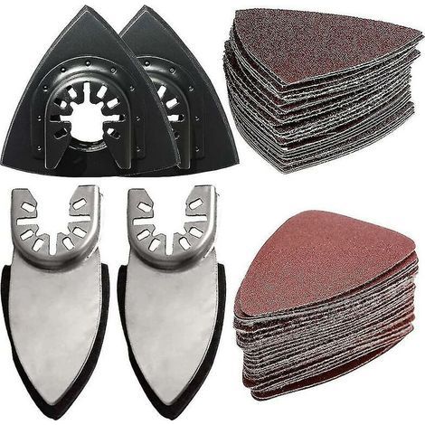 54-teiliges Präzisionsschleifpad-Set, kompatibel mit Holz/Trockenbauplatten und anderen Polier- und Schleifwerkzeugen (1/4)