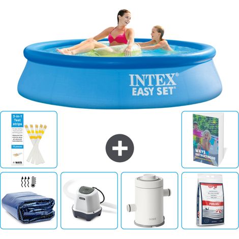 Intex Piscina Easy Set Rotonda - 244x61 cm - 7-pezzi  S155