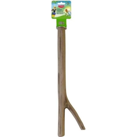 Accesorio ave - TIROL - Perchero rama - Tamaño S 20cm - Madera natural