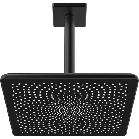 Hansa Aurelia - Douche de tête 25x25 mm, noir mat 4727034033