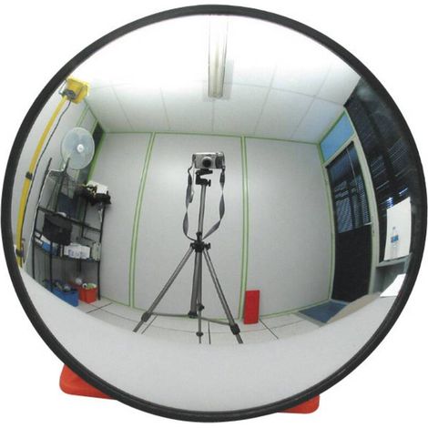 [GEBRAUCHT] B-Ware VISO MIROIR Sicherheitsspiegel Rundspiegel Ø33cm Wandhalterung Glas Innen Außen (1/2)