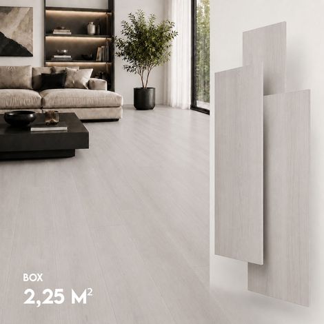 SPC Klick Hart Vinylboden, Wasserfest, Bodenbeläge, 4mm + 1mm Unterlage, Box 2,25 m² Mons Maple