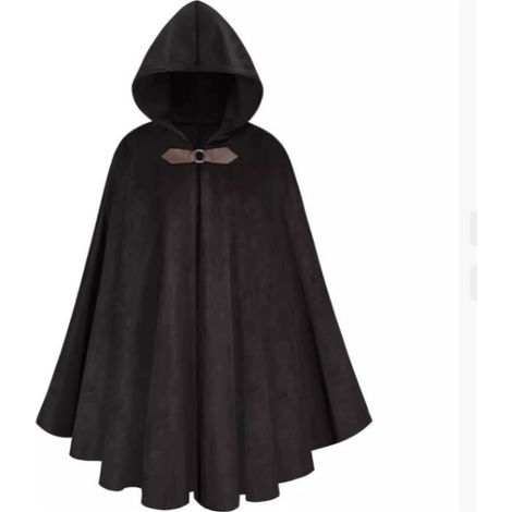 Kapuzenumhänge aus der Renaissance, Samtumhänge, viktorianische Schals, mittelalterliche Hobbit-Kostüme, Halloween-Kostüme (1/5)