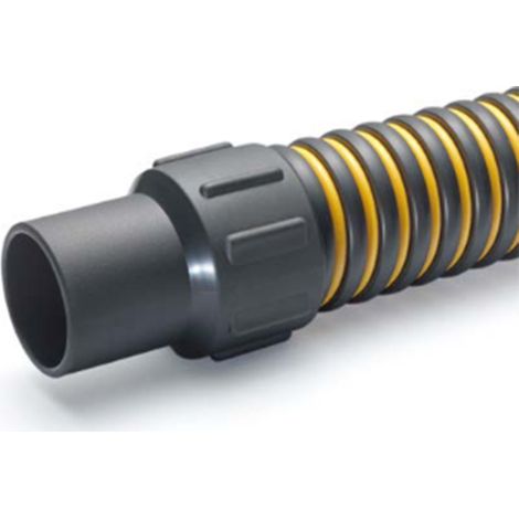 Absaugschlauch 51 mm für Sanitäranlagen mit Muffe ab 7,5 m