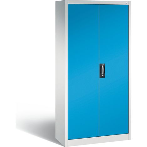 C+P Flügeltürenschrank Serie 89, 1950x930x400mm, 7035/5012