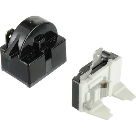 Relais de démarrage à 1 broches 4.7 Ohm et protection contre les surcharges de réfrigérateur avec 1/2 HP Protecteur de Surcharge (1/5)