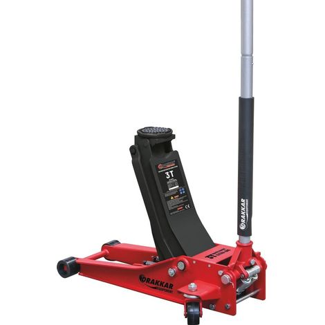 Rollwagenheber 3T extra niedrig Doppelkolben DRAKKAR EQUIPEMENT - 52542