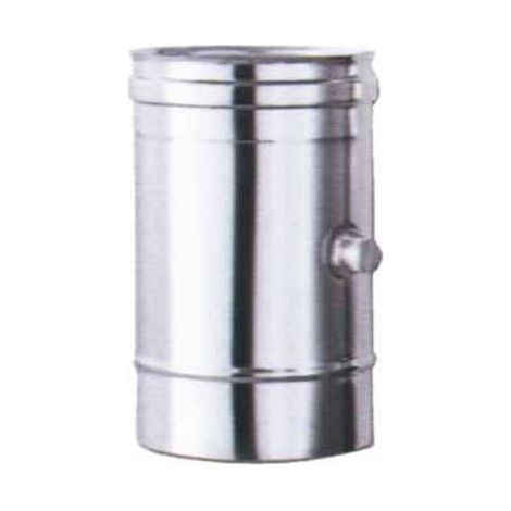 Tuyau en inox 12X 25 Contrôle de combustion Aile
