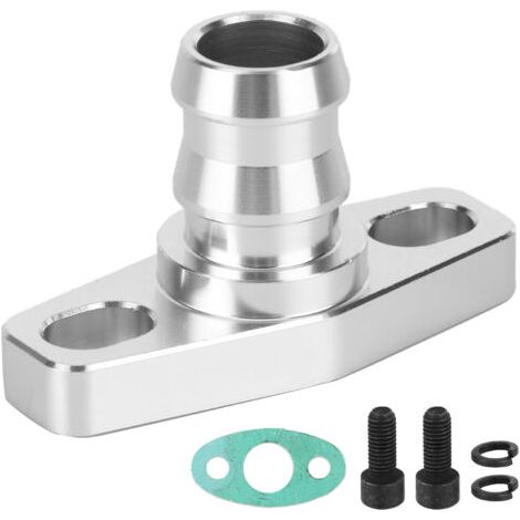DEESSE SHOP-Qiilu turbo oil drain flange Joint de de sortie de vidange d'huile de turbocompresseur Kit de de vidange d'huile Turbo pour T3 T4 T3 / T4 T60 T70 T61 T04B T04E T04S. (1/5)