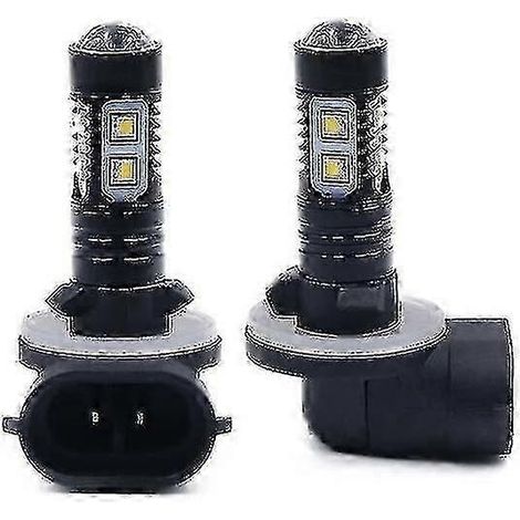 Kit d'ampoules LED antibrouillard 881 886 889 894 896 898, 50 W, 1 600 lm, blanc 6 000 K
