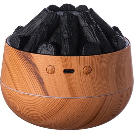 Diffuseur d'huiles essentielles, humidificateur, 300 ml, diffuseur d'huiles essentielles, atmosphère romantique, aromathérapie (1/5)