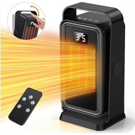 Chauffage Soufflant Électrique 1500W, 2 Modes Radiateur Ceramique PTC (1/5)