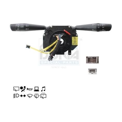 Commutateur de colonne de direction MEAT & DORIA 23001E ABARTH 735410423