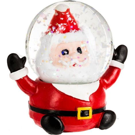 Dekoration Schneeball Astronaut 4.5CM - Weihnachtsmann