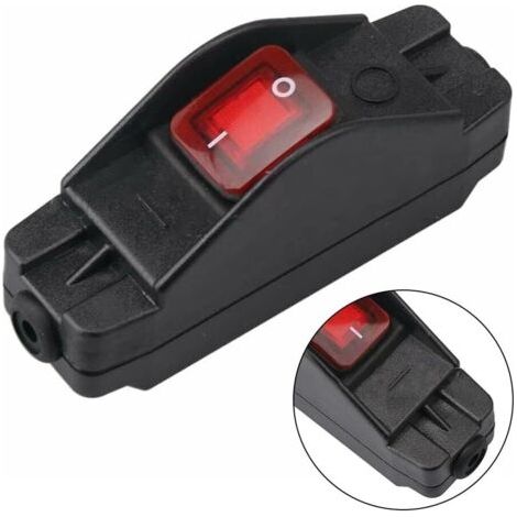 IP65-Druckknopf-Netzschalter, wasserdicht, schwarz, Ein/Aus-Schalter, 30 A, 220 V