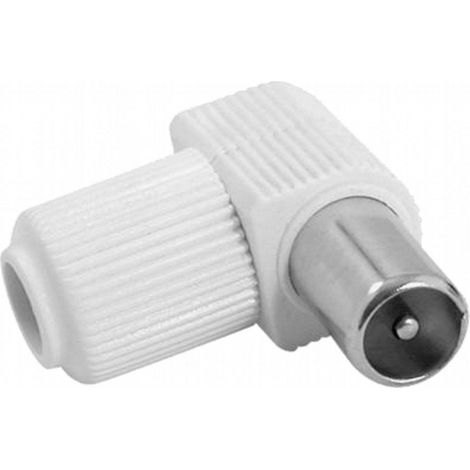 FPLUS conector tv.9.5mm.aco.macho , Tipo: Macho Acodado.
Cuerpo de una sola pieza y apertura por bisagra, facilitando su conexión.
Diámetro: 9,52 mm.
DIN 45.325.
Color: Blanco.