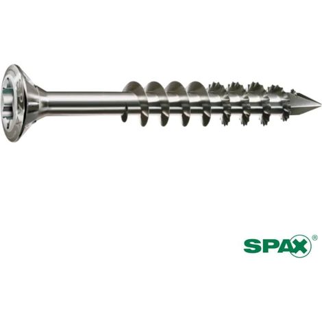 Vis pour Façade SPAX avec Nervures TFB T-STAR plus 4.5X60 Inox A2 (1/2)