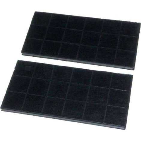 Lot de 2 filtres à charbon pour hotte – Filtration efficace – Dimensions 47x22cm – Compatible avec modèles DE DIETRICH (1/2)