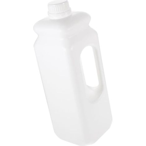 Seau de Stockage Sirop 2,5l Plastique Blanc Hermétique Récipient à Boisson avec Bouchon Pratique pour Thé Lait et Jus D’appoint Usage Domestique (1/5)