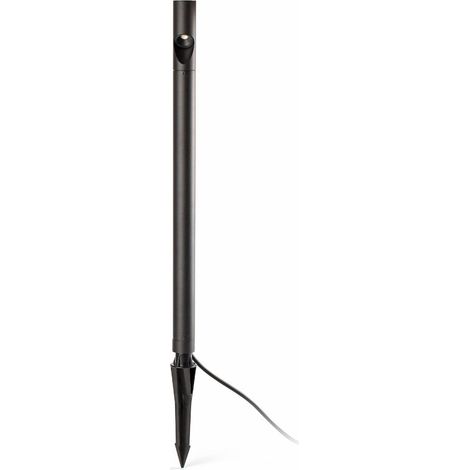 Faro Bezel Lámpara Piqueta LED Negra 8W 2700K IP65 (1/5)