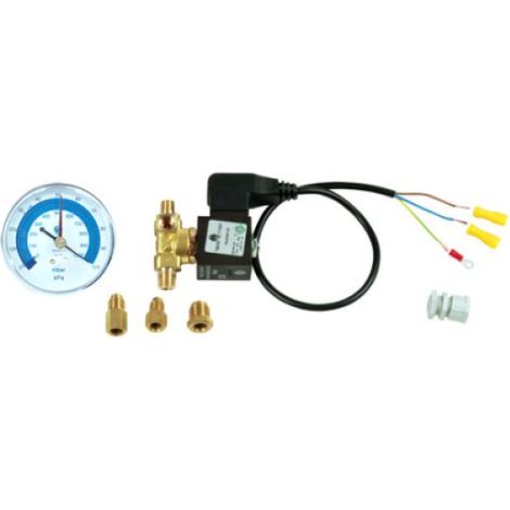 Kit elettrovalvola vacuometro sae attacco 1/4-3/8-5/16 wigam k-evc 02090001