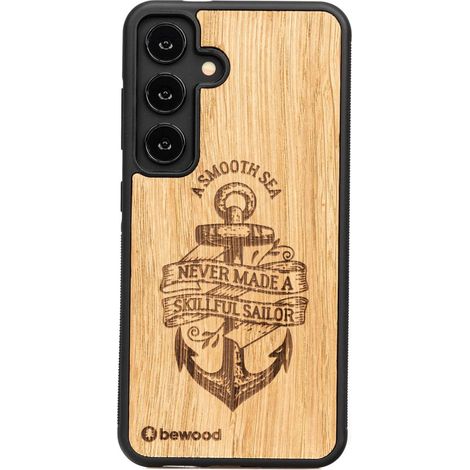Bewood Holzhülle für Samsung Galaxy A55 5G, Anker-Eiche (1/4)