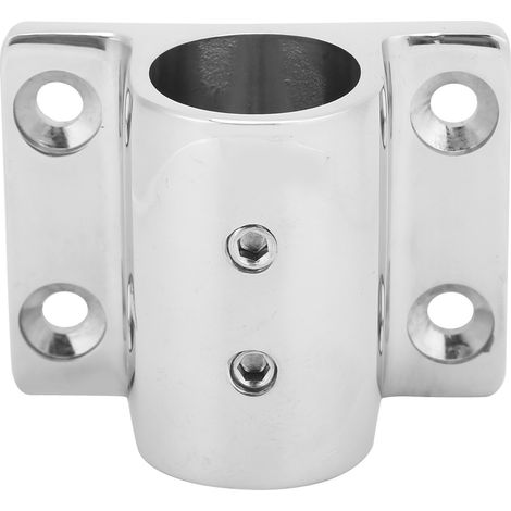Tube marine base rectangulaire acier inoxydable embase carrée bateau accessoire quincaillerie 25MM (1/5)