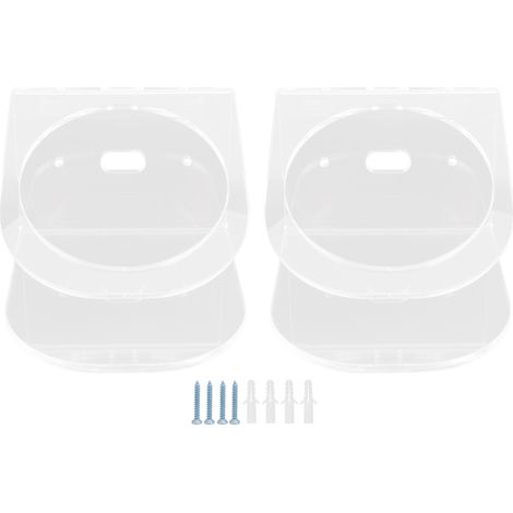 2Pcs Intelligent Sound Wall Mount Intelligent Speaker Stand Stable Concise Speaker Shelf for Dot 4