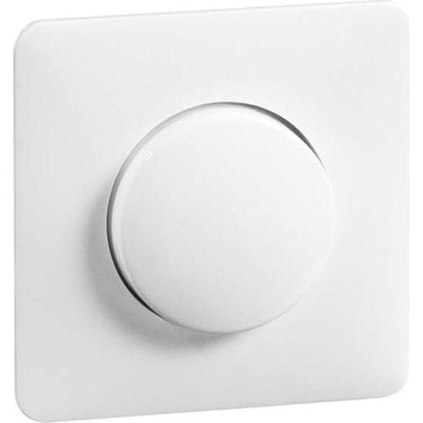 Peha Abdeckung mit Knopf ws für Drehdimmer D 80.610 V HR