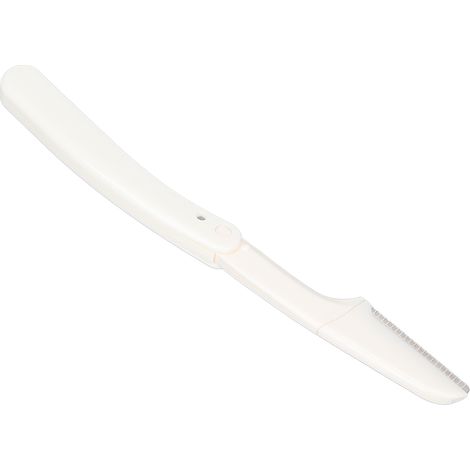 Rasoir à sourcils femme lame acier inoxydable pliable portable coupe-ongles visage grattage couteau esthétique (1/5)