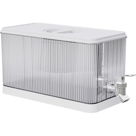 Distributeur De Boisson - Robinet Etanche Avec Anneau En Caoutchouc - Pour Limonade The Froid Eau Fruit - 4,5 L - Avec Filtre Et Ouverture De Remplissage