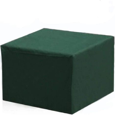 Housse de protection rectangulaire imperméable pour meubles de jardin, protection contre les UV, 13 tailles (vert) 150x150x70cm (1/5)