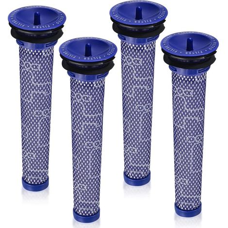 4-teiliger Ersatz-Vorfilter für Staubsauger, Ersatz-Staubvorfilter, kompatibel mit Dyson V6, V7, V8, SV09, DC58, DC59, DC61 und DC62 (Zubehör) (1/5)