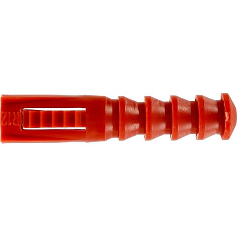 25 Cheville plastique multi-matériaux sans collerette Ø12x58