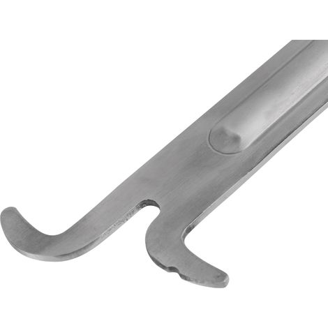 Outil plat extra long de 390 mm pour le grattage et le nettoyage des ruches (matériel apicole) (1/5)