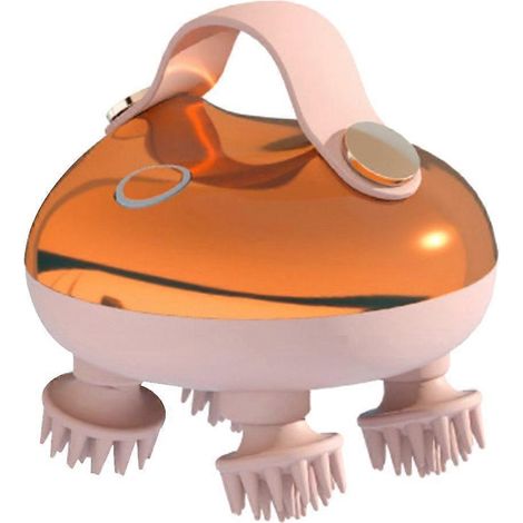 Appareil de massage du cuir chevelu rechargeable, masseur portatif pour cheveux et cuir chevelu, pour soulager la pression du cuir chevelu. (1/5)