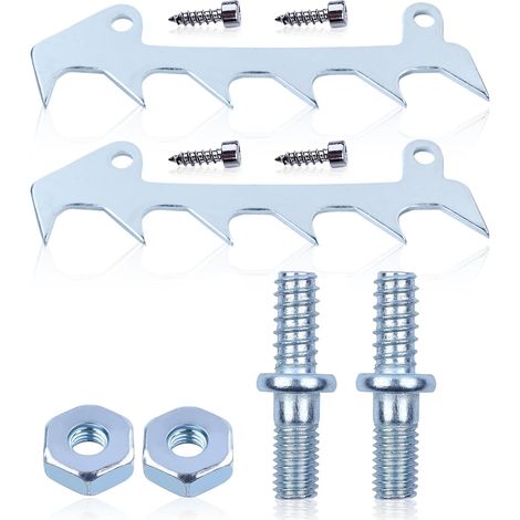 Bumpers de chien Clip et écrou pour barre d'abattage Stihl 017018 MS170 MS171 MS180 MS192T 020T MS200T 021023025 MS210 MS230 MS250 (1/5)
