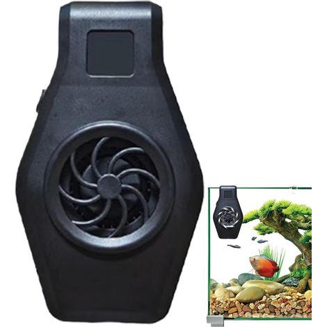 Ventilateur des refroidisseurs d'aquarium, ventilateur de refroidissement Outil de refroidissement du cuir de poisson avec deux ajustement (1/5)
