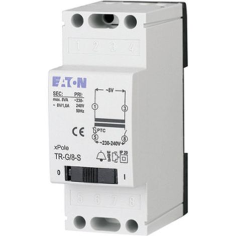 Eaton 272483 Trasformatore per campanello 4 V/AC, 8 V/AC, 12 V/AC 2 A