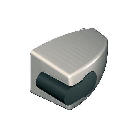 La Croisee Ds – Butée pour fermeture encastrée – Fixation invisible pour châssis coulissants – Zamak laqué – Hauteur 25 mm – Pour aluminium et PVC (1/2)