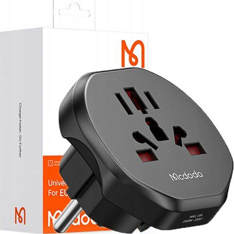Mcdodo Reiseadapter UK-Stecker EU auf US EU US UK (1/5)