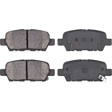 KIT PASTIGLIE FRENO POSTERIORI compatibile con NISSAN X-TRAIL (T30) / PASTIGLIE FRENANTI AUTO OEM P 56 046, / SOSTITUZIONE DIRETTA / BASSA POLVERE / SILENZIOSO