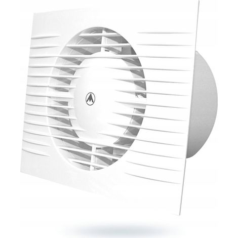 Ventilateur de salle de bain Styl II 100 S - Blanc - Silencieux et économique - 100 m³/h (1/4)