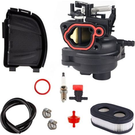 799584 594058 Carburateur pour B&S 594057 592361 594529 09P702 9P702 550EX 625EX 675EX 725EXI lc121p 163cc 140cc pour Troy Bilt TB110 TB200 103M02 Tondeuse à Gazon Moteur Vertical Carb (1/4)