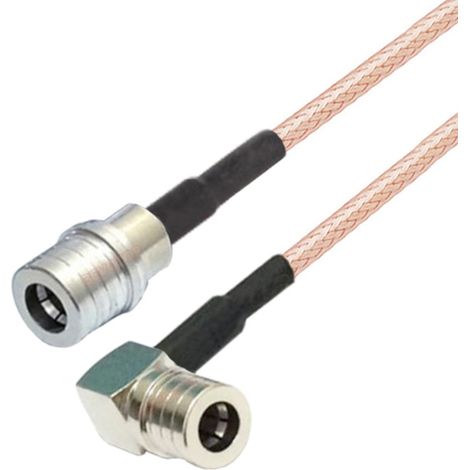 Cavo di collegamento QMA RA / QMA RG316 da 20 cm