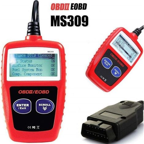 MS309 Lecteur OBD2 CAN BUS pour Diagnostic Automobile (1/4)