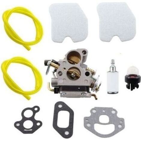 Kit de Carburateur Pour MCCULLOCH CS340 CS380 Filtre à air Carburant poire d'amorçage conduite de carburant (1/5)