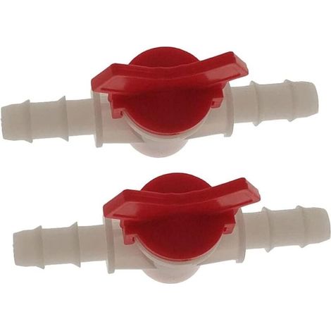 2 Pièces En Eau Liquide Arrêt Vanne Valve à Eau 13 Mm (1/4)