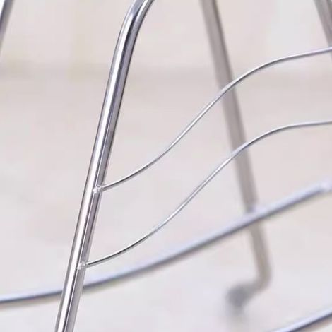 Schneidebretthalter aus Edelstahl, Topfdeckelhalter, dickes Ablageregal, Küchenablage, Messerhalter (1/5)